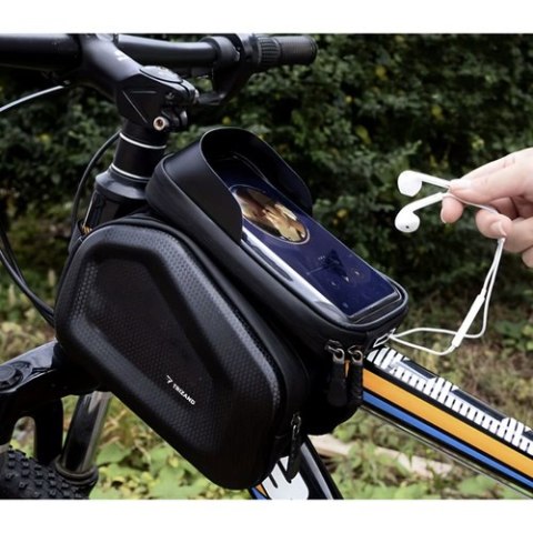 Sakwa rowerowa z etui na telefon Trizand 25378 Sakwa rowerowa z etui na telefon Trizand 25378