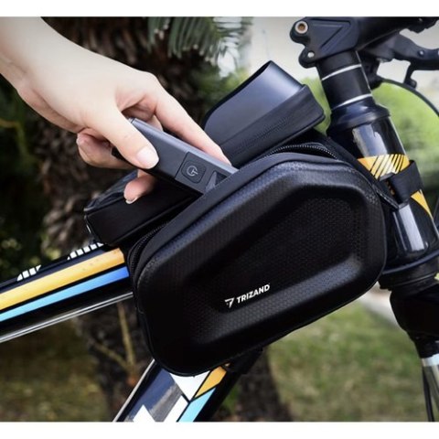 Sakwa rowerowa z etui na telefon Trizand 25378 Sakwa rowerowa z etui na telefon Trizand 25378