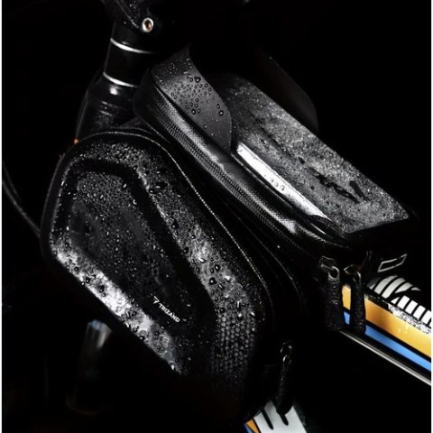 Sakwa rowerowa z etui na telefon Trizand 25378 Sakwa rowerowa z etui na telefon Trizand 25378