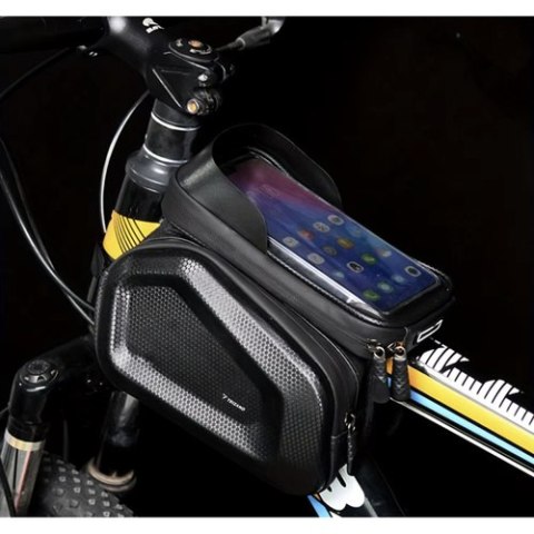 Sakwa rowerowa z etui na telefon Trizand 25378 Sakwa rowerowa z etui na telefon Trizand 25378