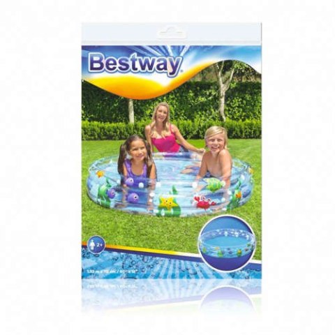 Basen dmuchany Głębiny 152x30cm - BESTWAY 51004 Basen dmuchany Głębiny 152x30cm - BESTWAY 51004