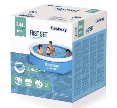 Basen rozporowy 244x61cm- BESTWAY 57448 Basen rozporowy 244x61cm- BESTWAY 57448