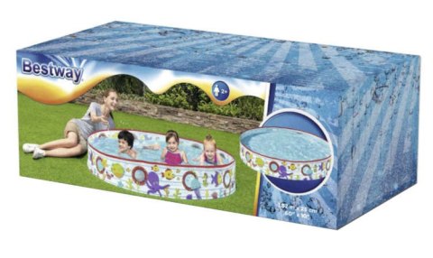 Basen rozporowy dla dzieci 152x25cm BESTWAY 55029 Basen rozporowy dla dzieci 152x25cm BESTWAY 55029