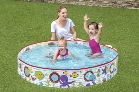 Basen rozporowy dla dzieci 152x25cm BESTWAY 55029 Basen rozporowy dla dzieci 152x25cm BESTWAY 55029