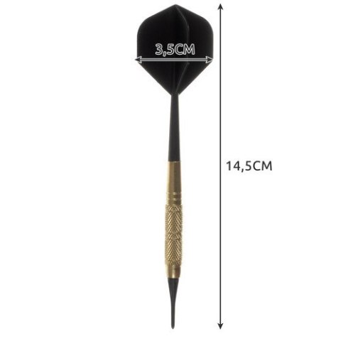 Rzutki dart zestaw 12szt + groty Trizand 21658 Rzutki dart zestaw 12szt + groty Trizand 21658