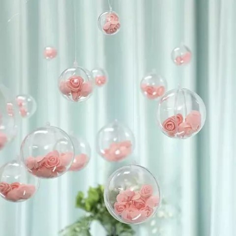 Bombki przezroczyste- zestaw 12szt Ruhhy 20508 Bombki przezroczyste- zestaw 12szt Ruhhy 20508