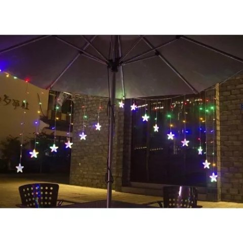Kurtyna świetlna 136LED USB- multicolor KŚ19772 Kurtyna świetlna 136LED USB- multicolor KŚ19772