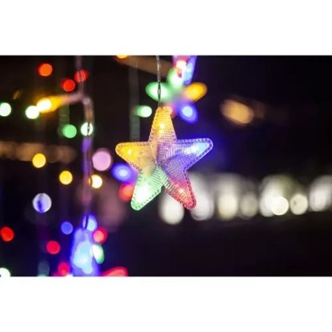 Kurtyna świetlna 136LED USB- multicolor KŚ19772 Kurtyna świetlna 136LED USB- multicolor KŚ19772