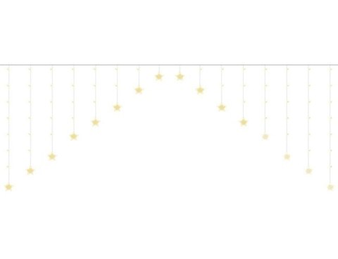 Kurtyna świetlna 136LED - ciepły biały 31V KŚ11337 Kurtyna świetlna 136LED - ciepły biały 31V KŚ11337