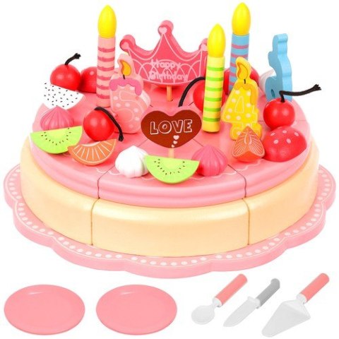 Tort urodzinowy drewniany Tort urodzinowy drewniany