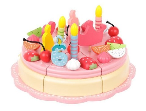 Tort urodzinowy drewniany Tort urodzinowy drewniany
