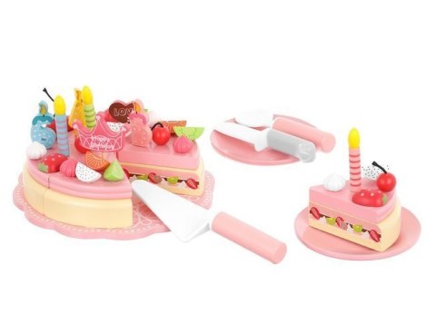 Tort urodzinowy drewniany Tort urodzinowy drewniany